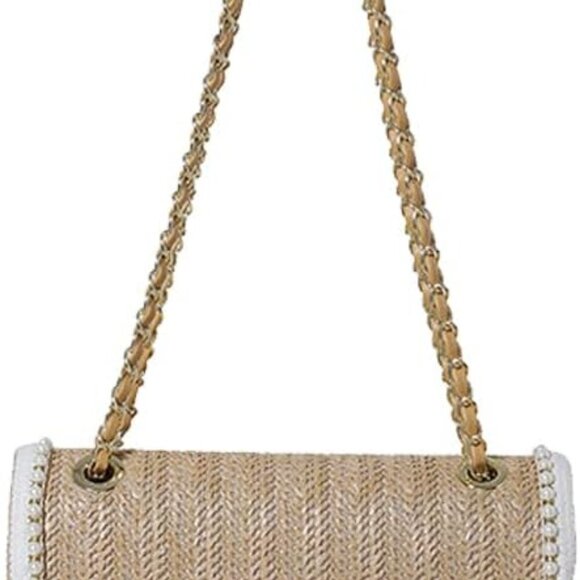 Durable Straw Crossbody Purse for Women - Perfect for Everyday Outings - Picture 1 of 6